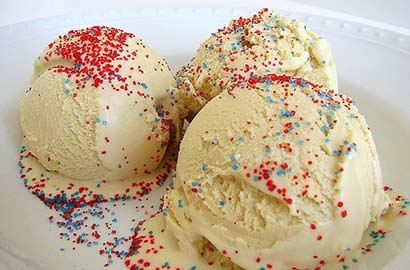 homemade ice cream