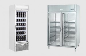 Glass Door Freezer