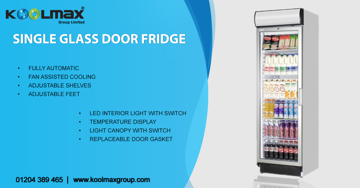 Glass Door Fridge