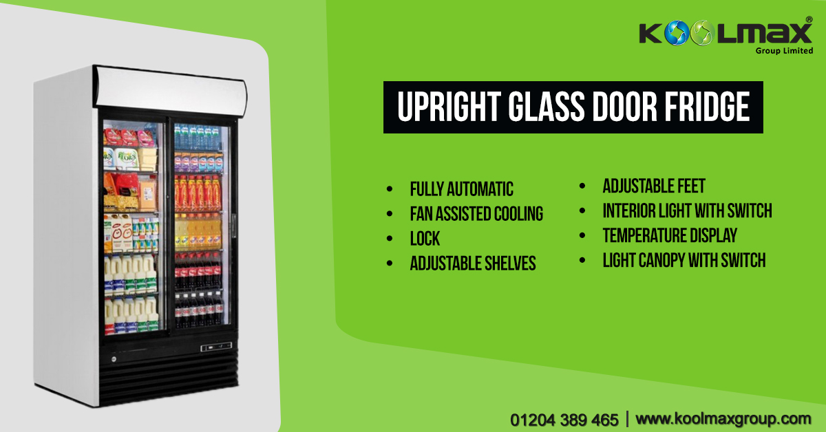 upright fridge
