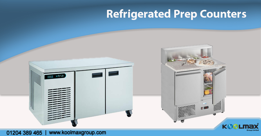 refrigerated prep counter