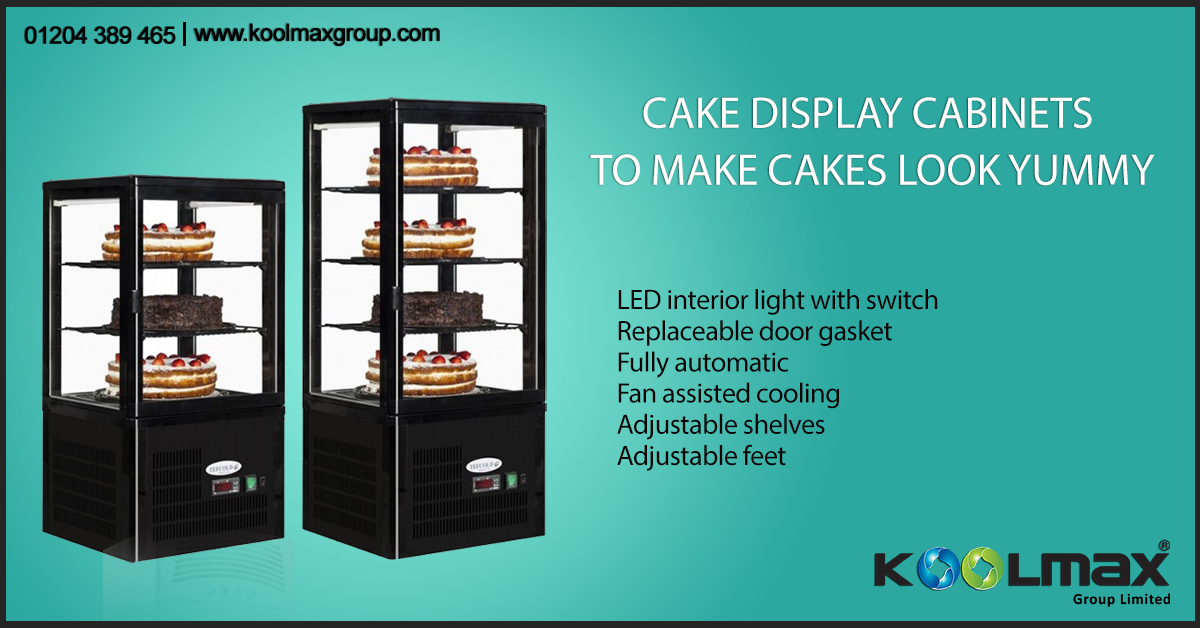 cake display cabinets