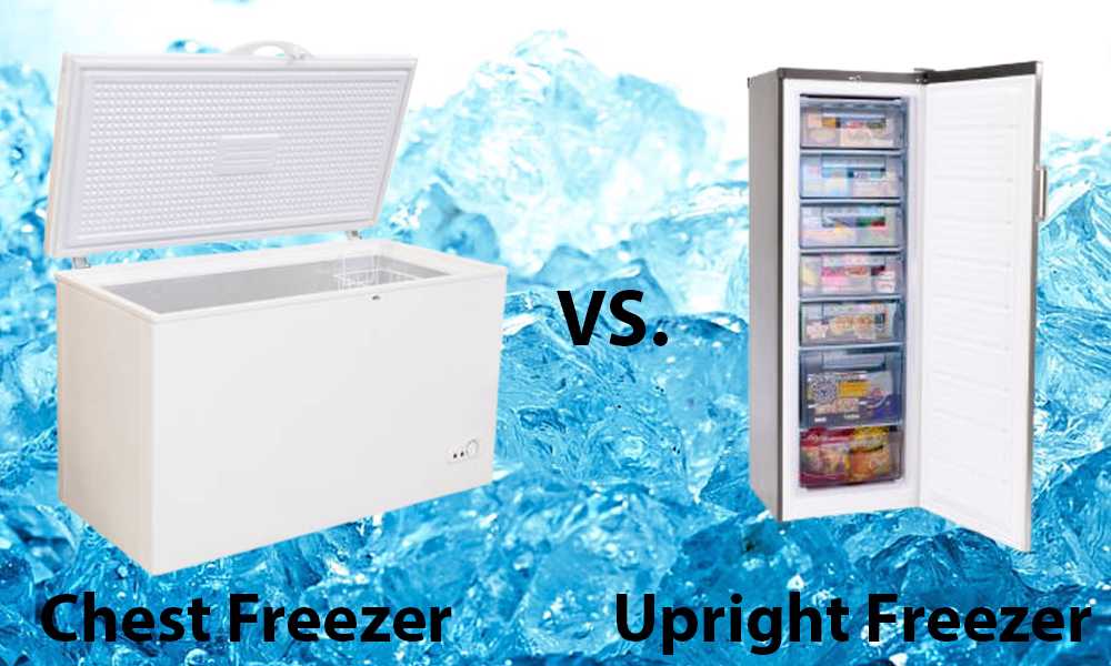 chest freezer vs upright freezer