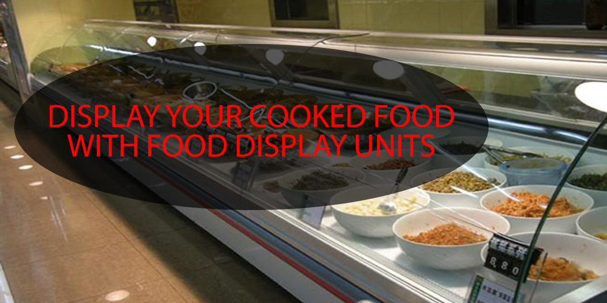 display your cooked food