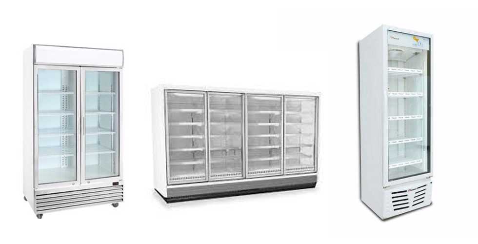 how to defrost the glass door freezer