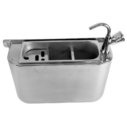 Combisteel Sink for Ice Cream Scoop with Water Tap (150H X 380W X 120D)