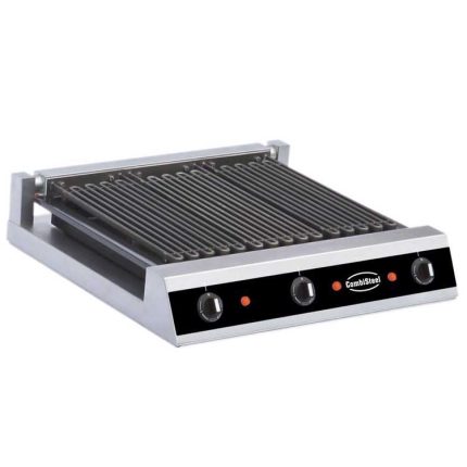 Combisteel Stainless Steel Vapo Grill 3 Elements - (130H x 600W x 545D)