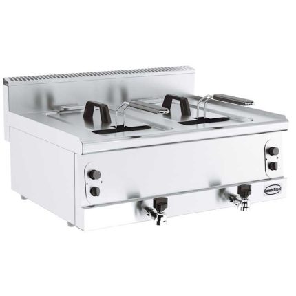 Combisteel Base 600 Gas Counter Top Fryer (300H x 800W x 600D) - 20 Ltr