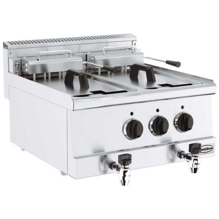 Combisteel Base 600 Electric Counter Top Fryer (300H x 600W x 600D) - 2X10 Ltr