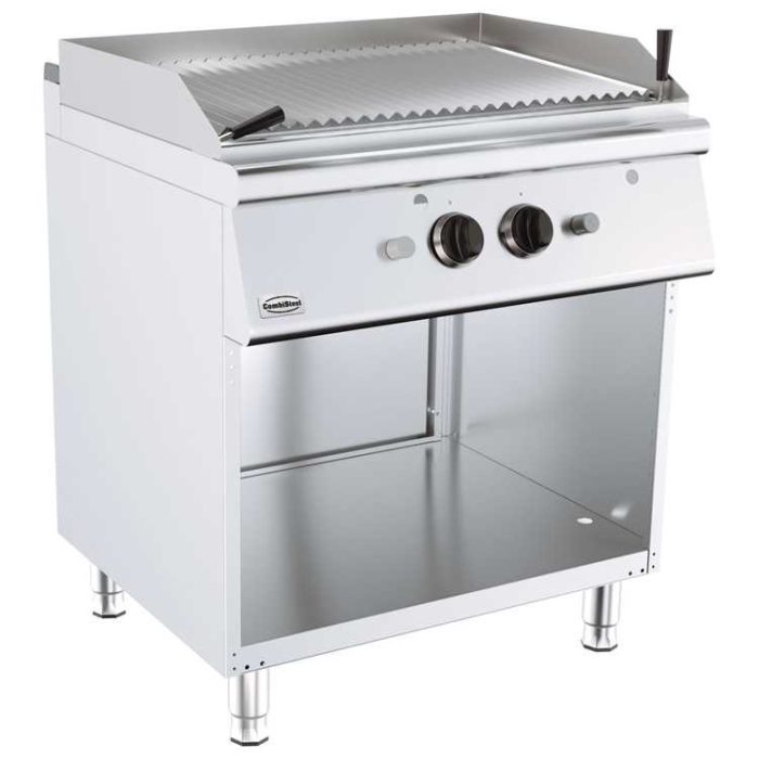 Combisteel Base 700 Gas Lava Stone Grill - (900H x 800W x 700D)