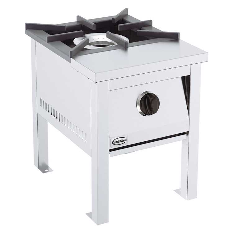 Combisteel Stock Pot Stove Gas (500H x 400W x 500D) - 35kg Combisteel 7178.1000