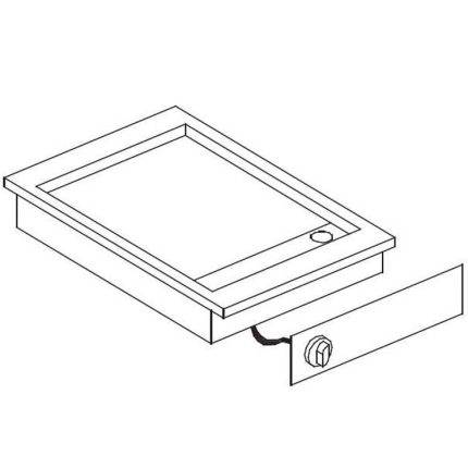Combisteel Electric Fry Top Smooth (181H x 425W x 600D) - 400V