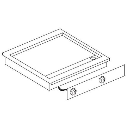 Combisteel Electric Fry Top Smooth (181H x 625W x 600D) - 400V