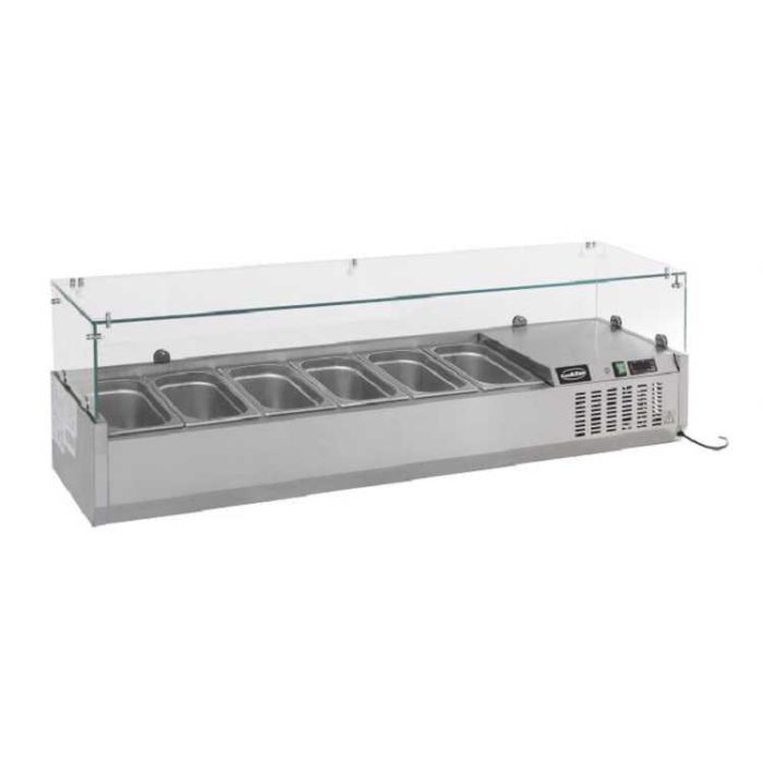 Combisteel Counter Top Saladette Refrigerated Display - (435H x 1200W x 395D)