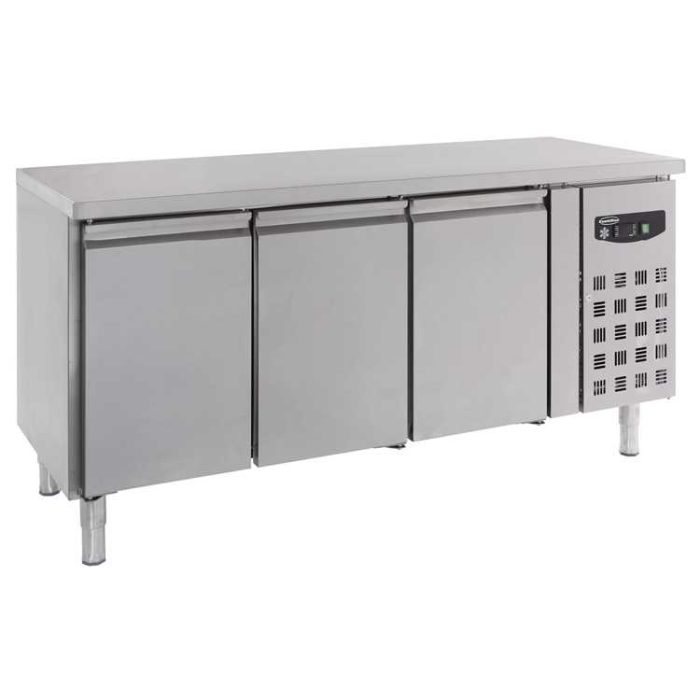 Combisteel 3 Door Refrigerated Food Prep Counter (860H x 1798W x 600D) - 386 Ltr