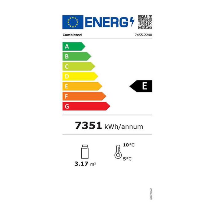 Combisteel 7455.2240-Energy Label