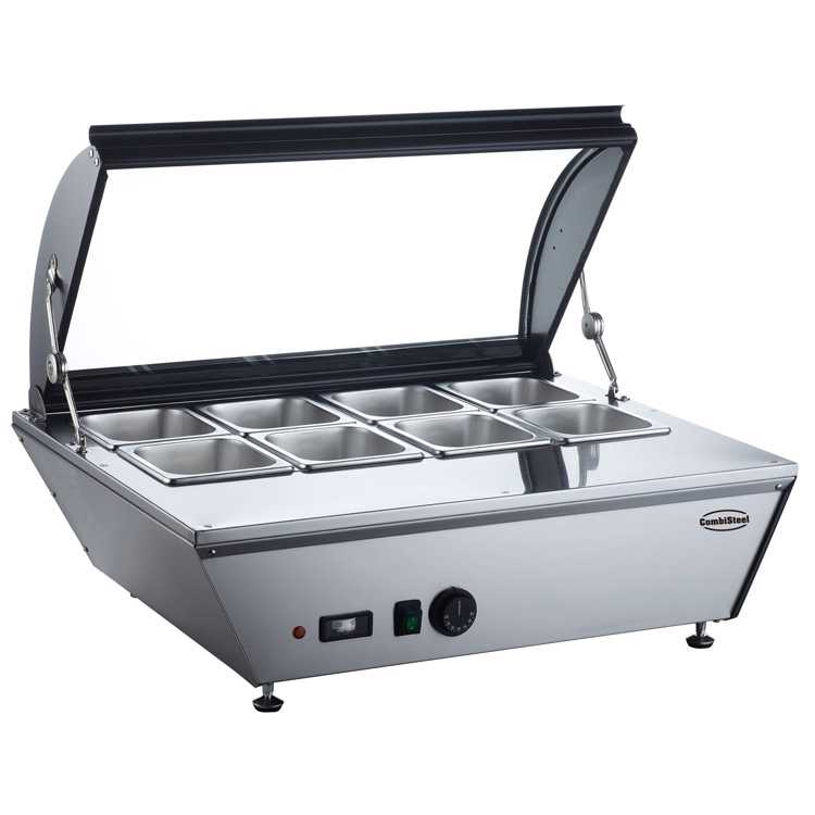 Combisteel Heated Display Serve Over Counter (328H x 767W x 612D) - 67 Ltr