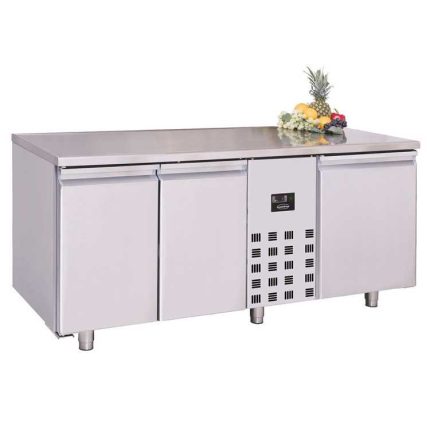 Combisteel Triple Door Food Prep Counter (850H x 1785W x 700D) - 474 Ltr