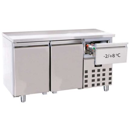 Combisteel Food Prep Counter with 2 Doors (850H x 1400W x 700D) - 281 Ltr