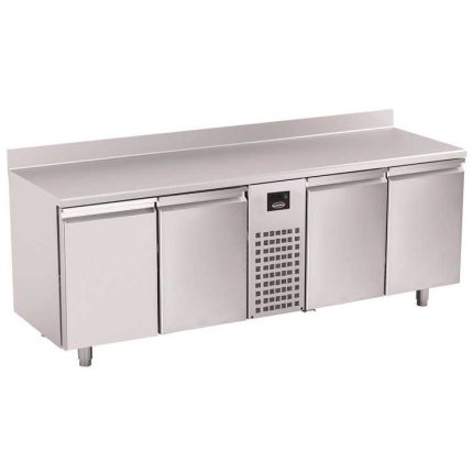 Combisteel 4 Door Refrigerated Food Prep Counter Upstand Mono Block (860H x 2270W x 700D) - 632 Ltr
