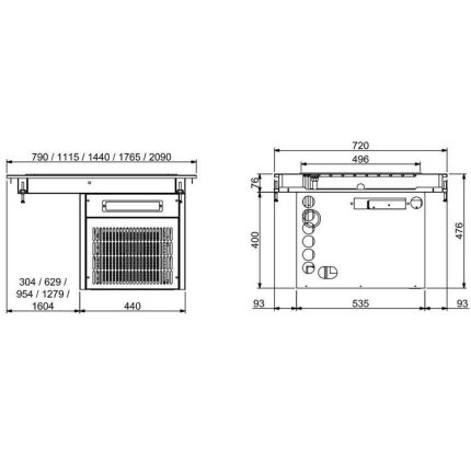 combisteel 7495.0025 dimensions