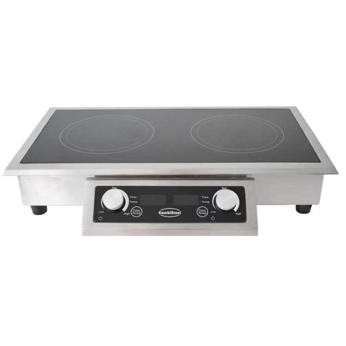 Combisteel Drop In Induction Stove 2 Hobs (115H x 712W x 382D)