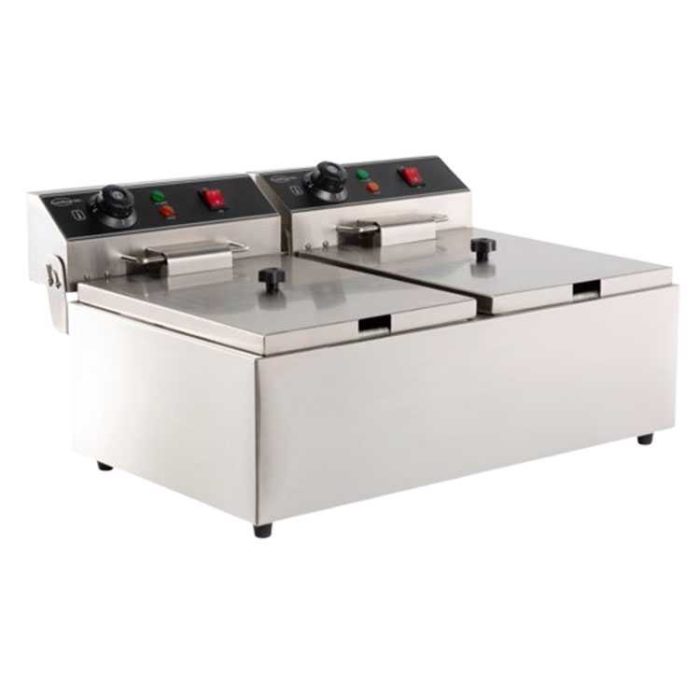 Combisteel Electric Counter Fryer (290H x 590W x 440D) - 2x6 Ltr