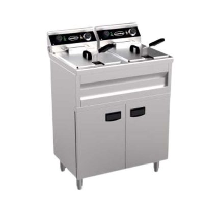 Combisteel Electric Fryer (970H x 695W x 530D) - 2x9Ltr