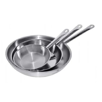 Combisteel FRYPAN SS ø32 (50H x 320W x 320D) - 4 Ltr