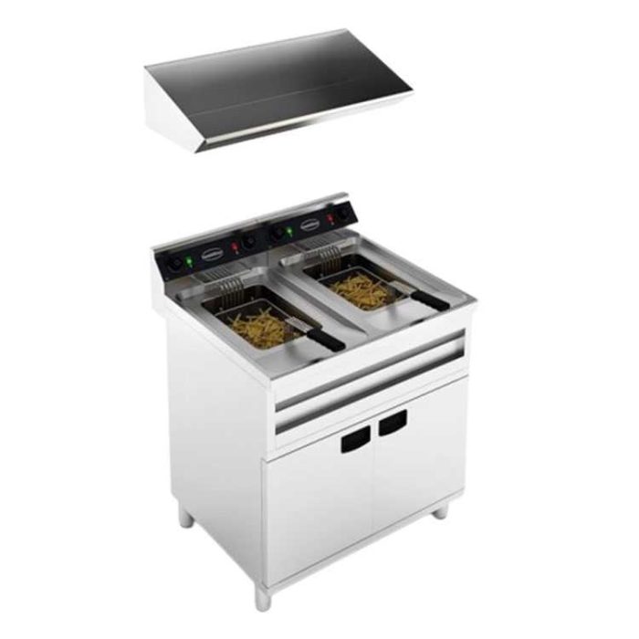 Combisteel Standing Electric Fryer (850H x 800W x 700D) - 2X12