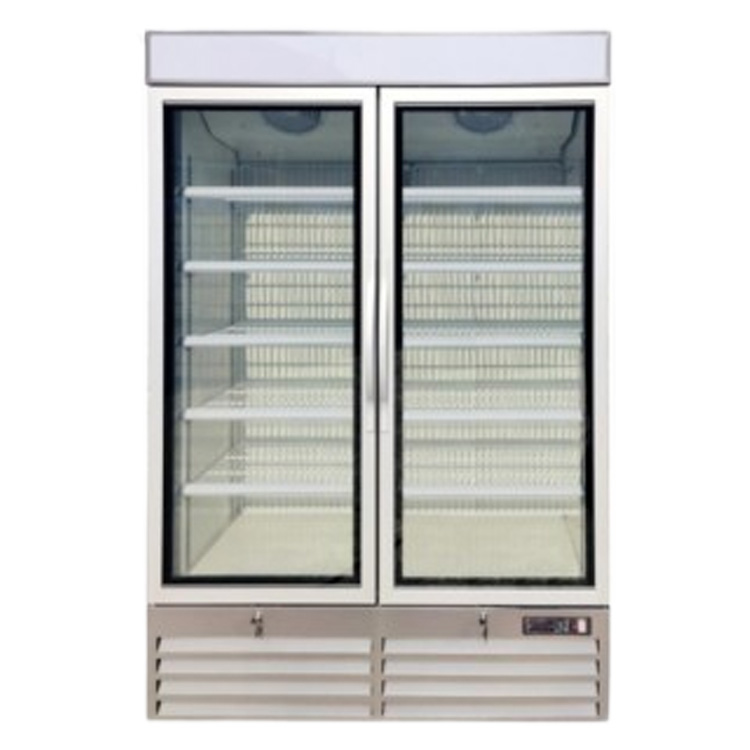 Commercial Double Door Display Freezers Koolmax