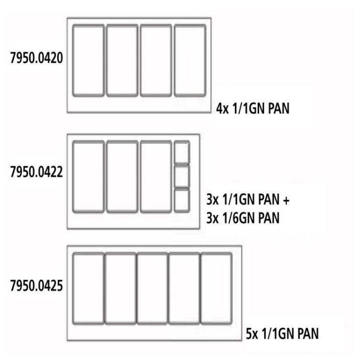 Pans Dimensions