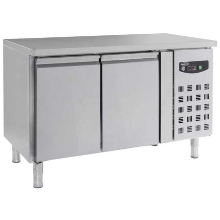 Combisteel 2 Door Negative Food Prep Counter Refrigerator (850H x 1360W x 700D) - 272 Ltr