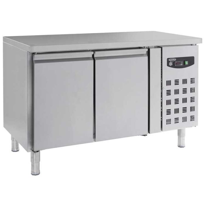 Combisteel 2 Door Negative Food Prep Counter Refrigerator (850H x 1360W x 700D) - 272 Ltr