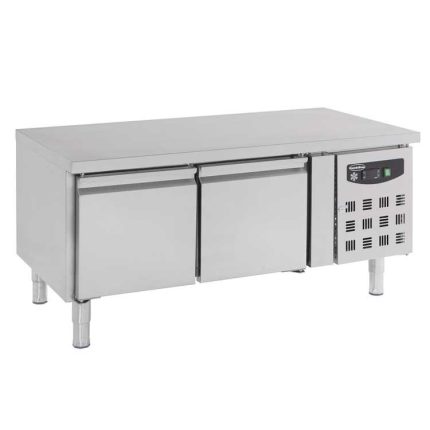 Combisteel 2 Door Food Prep Counter Refrigerator - (650H x 1360W x 700D)