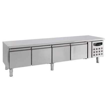 Combisteel 4 Doors Food Prep Undercounter Fridge - (650H x 2230W x 700D)