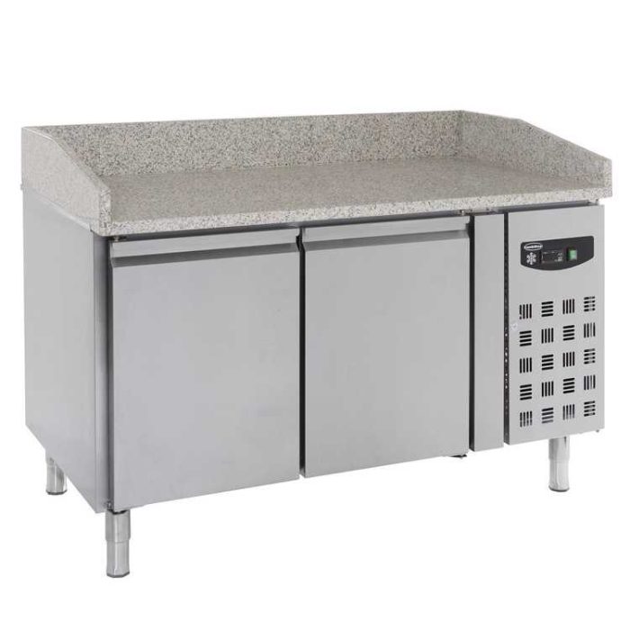 Combisteel Double Door Pizza Prep Counter (1000H x 1510W x 800D) - 390 Ltr