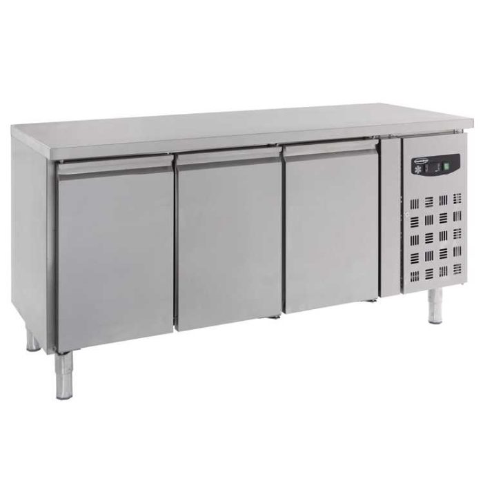 Combisteel Triple Door Refrigerated Food Prep Counter (850H x 1795W x 700D) - 417 Ltr