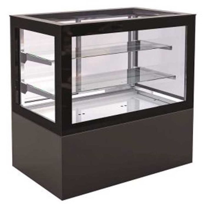 Combisteel Refrigerated Flat Glass Display (1300H x 800W x 780D) - 300 Ltr