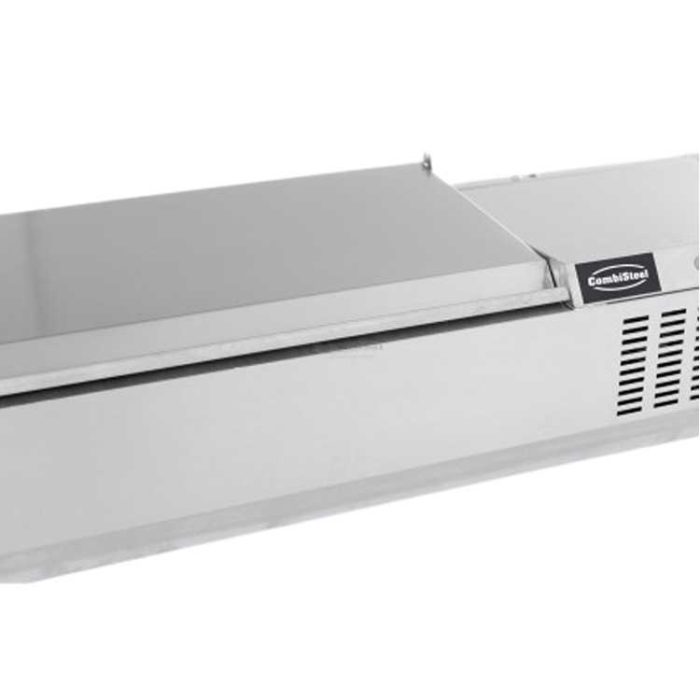 Combisteel SS Refrigerated Counter Top 9 x 1/3 GN (225H x 2000W x 395D) CLosed