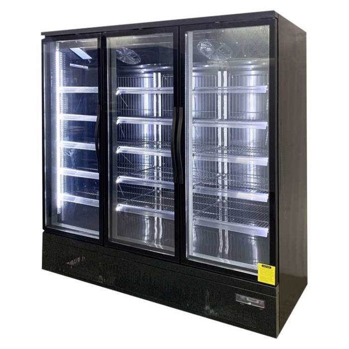 Koolmax KMF2000 Triple Glass Door Freezer
