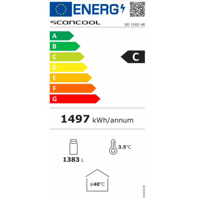 Koolmax SD1502HE Energy Label
