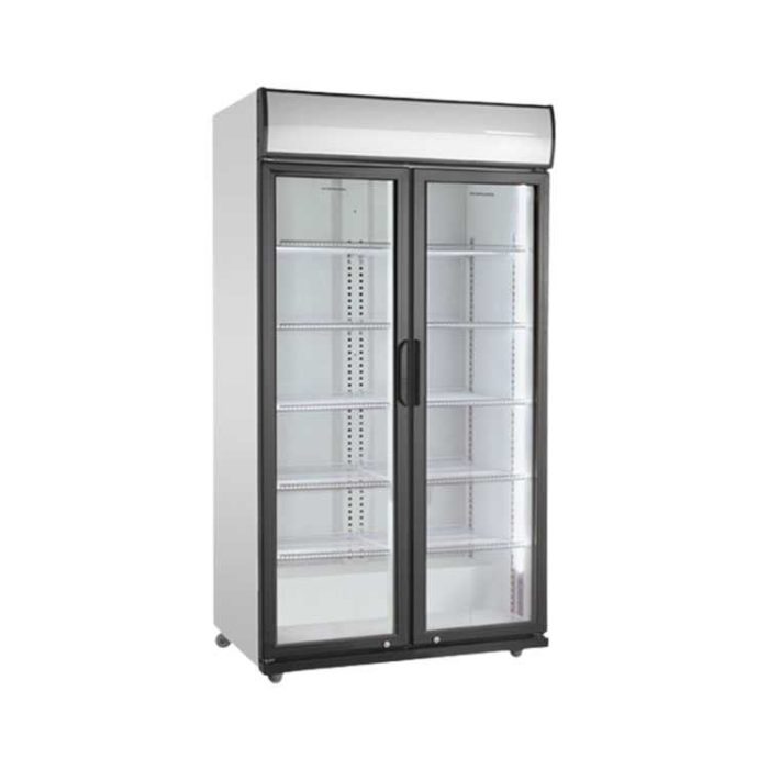 ScanCool SD881HE Double Door Display Fridge - 579 Litre