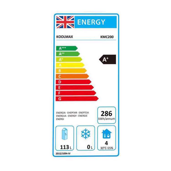 Koolmax-KMC200-Energy-Label