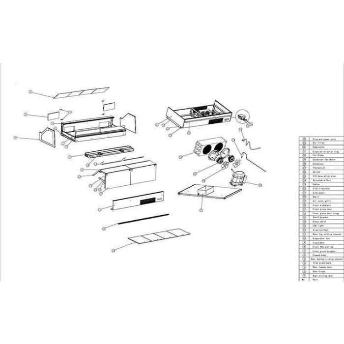 Koolmax-VIANDE-Exploded-Drawing