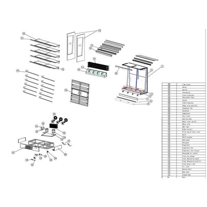 Koolmax-FRIGUS-187-OFC-Exploded-Drawing