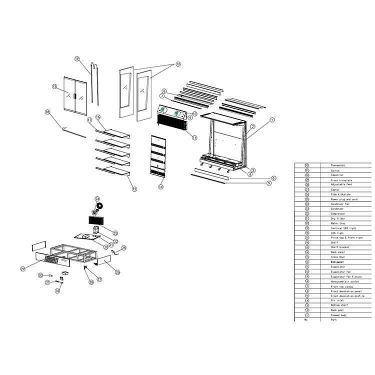 Koolmax-OASIS-125-FGD-Exploded-Drawing Koolmax-OASIS-125-FGD-Exploded-Drawing