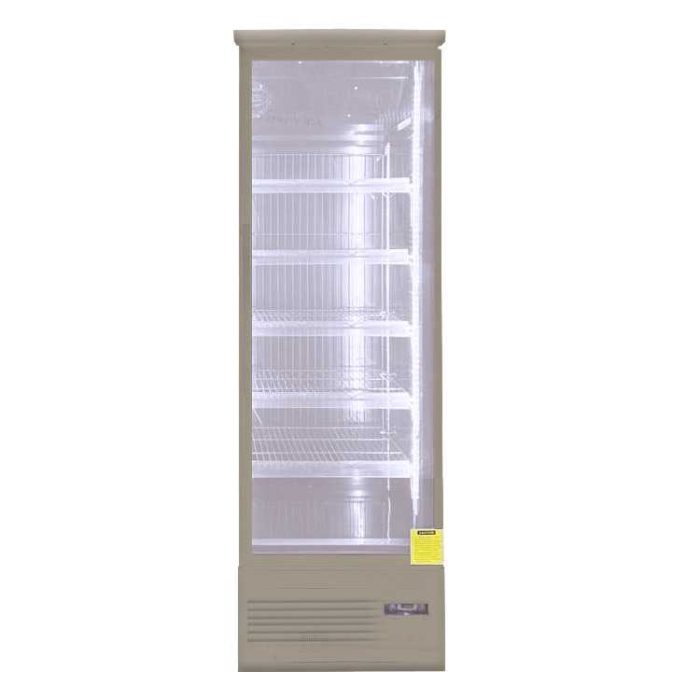 Koolmax KMC700 – Single Glass Door Chiller (2000H X 680W X 740D) Grey