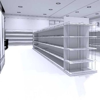 Shop Ceiling - Shopfitting